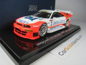 UNISIA JECS SKYLINE R33 JGTC 1998 HIGH DOWN FORCE 1/43 EBBRO