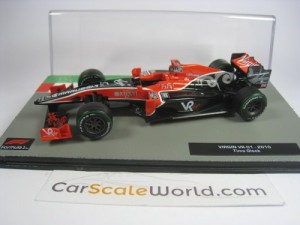 VIRGIN VR-01 2010 TIMO GLOCK 1/43 IXO SALVAT