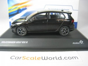 VOLKSWAGEN GOLF R VIII 2020 1/43 SOLIDO (BLACK)