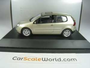 VOLKSWAGEN GOLF V 1/43 SCHUCO (BEIGE METALLIC)