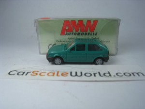 VOLKSWAGEN POLO COUPE 1/87 AMW AUTOMODELLE (GREEN)