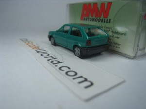 VOLKSWAGEN POLO COUPE 1/87 AMW AUTOMODELLE (GREEN)