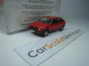 VOLKSWAGEN POLO II COUPE 1985 1/87 PCX87 (RED)