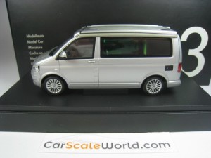 VOLKSWAGEN T5 CALIFORNIA FACELIFT 1/43 MINICHAMPS (SILVER)