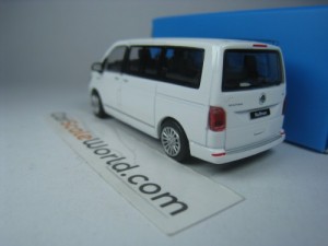 VOLKSWAGEN T6 MULTIVAN 2017 1/64 JKM (WHITE)