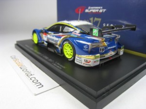 WEDSSPORT ADVAN LEXUS LC500 SUPER GT GT500 2017 1/43 EBBRO