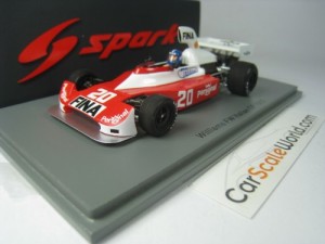 WILLIAMS FW ITALIAN GP 1975 RENZO ZORZI 1/43 SPARK