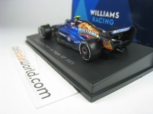 WILLIAMS RACING FW45 LAS VEGAS GP 2023 LOGAN SERGEANT 1/64 SPARK