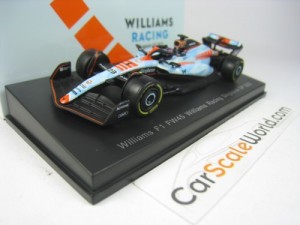 WILLIAMS RACING FW45 SINGAPORE GP 2023 ALEX ALBON 1/64 SPARK