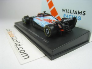 WILLIAMS RACING FW45 SINGAPORE GP 2023 ALEX ALBON 1/64 SPARK