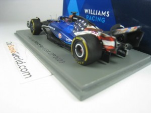 WILLIAMS RACING FW45 9TH USA GP 2023 ALEX ALBON 1/43 SPARK