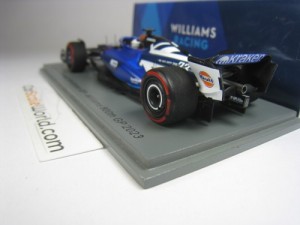 WILLIAMS RACING FW45 8TH BRITISH GP 2023 ALEX ALBON WILLIAMS 800TH GP 1/43 SPARK