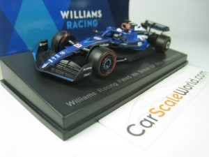 WILLIAMS RACING FW45 8TH BRITISH GP 2023 ALEX ALBON 1/64 SPARK