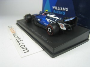 WILLIAMS RACING FW45 BRITISH GP 2023 LOGAN SERGEANT 1/64 SPARK