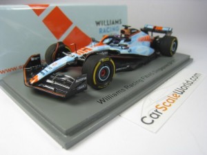 WILLIAMS RACING FW45 SINGAPORE GP 2023 ALEX ALBON 1/43 SPARK
