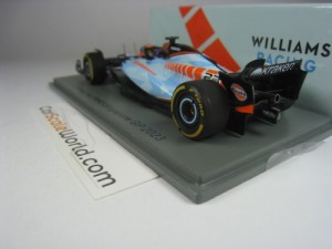 WILLIAMS RACING FW45 SINGAPORE GP 2023 ALEX ALBON 1/43 SPARK