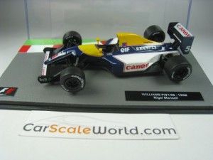 WILLIAMS FW 14B NIGEL MANSELL 1992 1/43 IXO SALVAT