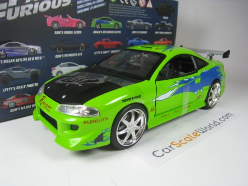 MITSUBISHI ECLIPSE BRIAN FAST AND FURIOUS 1/24 JAD