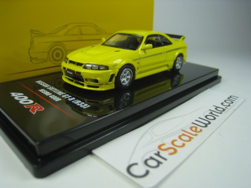 NISMO 400R - NISSAN SKYLINE GT-R R33 1/64 INNO64 (LIGHTNING YELLOW)