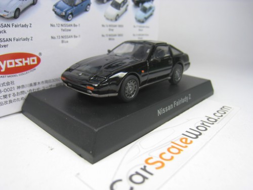 NISSAN FAIRLADY Z  HZ31 300ZX 1986 1/64 KYOSHO (BLACK)