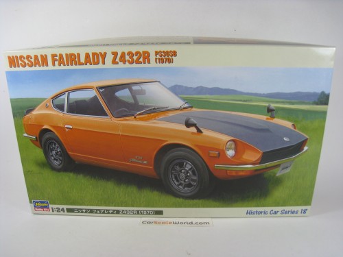 NISSAN FAIRLADY Z432R (PS30SB) 1970 1/24 HASEGAWA (KIT ASSEMBLY)