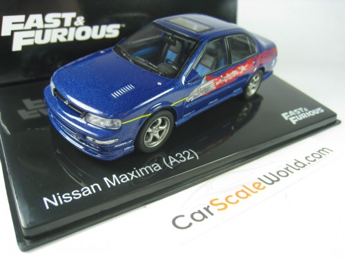 NISSAN MAXIMA A32 FAST AND FURIOUS 1/43 IXO ALTAYA 