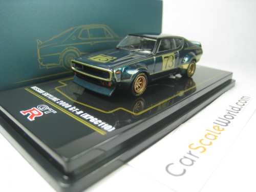 NISSAN SKYLINE 2000 GT-R (KPGC110) RACING CONCEPT 1972 1/64 INNO64