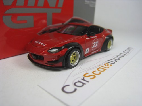 NISSAN Z PANDEM 1/64 MINI GT (PASSION RED)