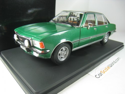 OPEL COMMODORE B GS/E  1/24 WHITEBOX (GREEN/BLACK)