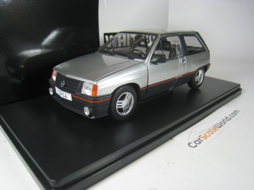 OPEL CORSA SR 1985 1/24 WHITEBOX (SILVER)