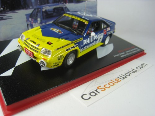 OPEL MANTA 400 RALLYE VILLA DE LLANES 1986 J. ARQUE 1/43 IXO ALTAYA