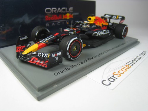 ORACLE RED BULL RACING RB18 WINNER SAUDI ARABIAN GP 2022 MAX VERSTAPPEN 1/43 SPARK 