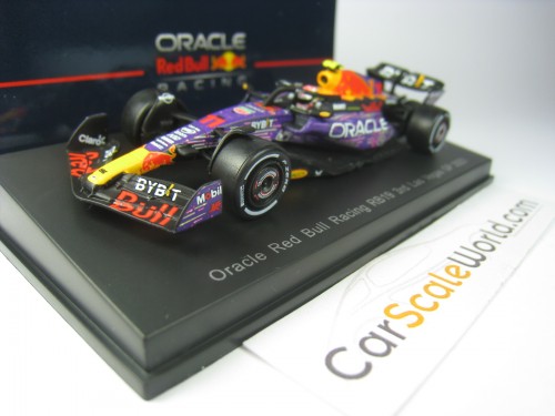 ORACLE RED BULL RACING RB19 3RD LAS VEGAS GP 2023 SERGIO PEREZ 1/64 SPARK