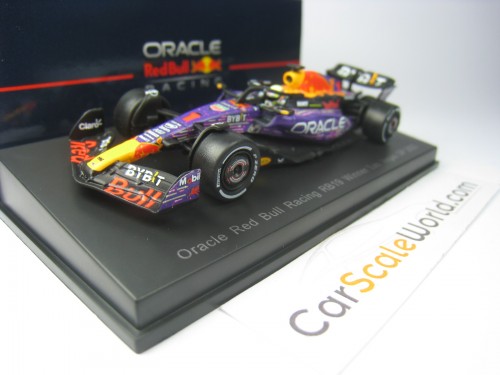 ORACLE RED BULL RACING RB19 WINNER LAS VEGAS GP 2023 MAX VERSTAPPEN 1/64 SPARK