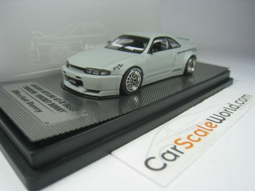 PANDEM / ROCKET BUNNY NISSAN SKYLINE GT-R R33 1/64 INNO64 (MATT GREY)