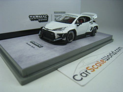 PANDEM TOYOTA GR YARIS 1/64 TARMAC (WHITE)