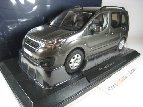 PEUGEOT PARTNER 2016 1/18 NOREV (MOKA BROWN)