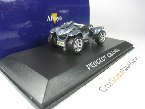 PEUGEOT QUARK CONCEPT 2004 1/43 NOREV ALTAYA (GREY)