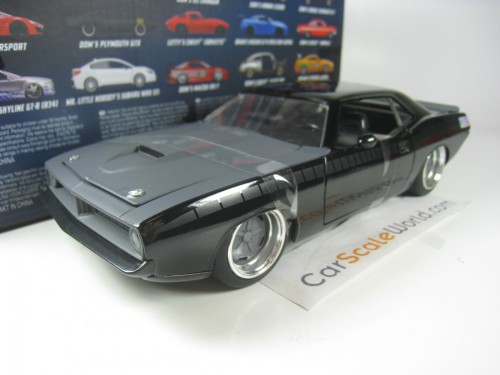 PLYMOUTH BARRACUDA LETTY FAST AND FURIOUS 1/24 JAD