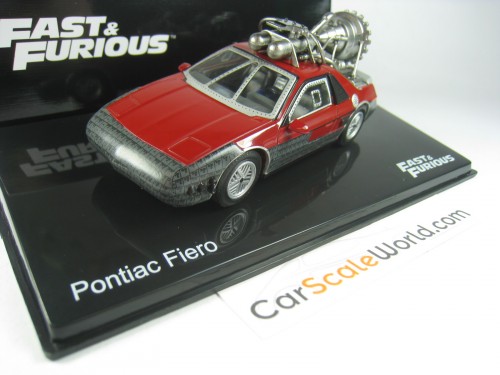 PONTIAC FIERO FAST AND FURIOUS 1/43 IXO ALTAYA