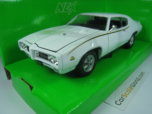 PONTIAC GTO 1969 1/24 WELLY (WHITE)