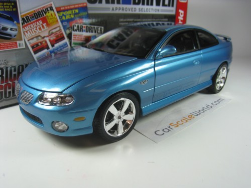 PONTIAC GTO 2004 1/18 AUTOWORLD (BLUE)