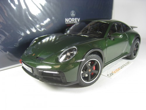 PORSCHE 911 DAKAR 2023 1/18 NOREV (OAK GREEN METALLIC)