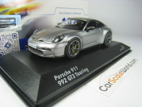 PORSCHE 911 GT3 TOURING PACKAGE 1/43 SOLIDO (GT SILVER)