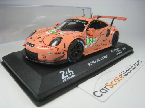 PORSCHE  911 RSR 24H LE MANS 2018 M. CHRISTENSEN- K. ESTRE - L. VANTHOOL 1/43 IXO 