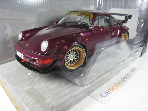 RAUH WELT - RWB HEKIGYOKU - PORSCHE 911 (964) 1/18 SOLIDO (PURPLE)