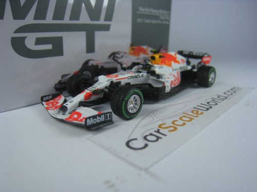 RED BULL RACING RB16B 2021 TURKISH GP SERGIO PEREZ 1/64 MINI GT