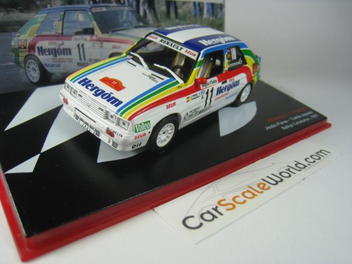 RENAULT 11 TURBO RALLYE CATALUNYA 1987 J. PURAS 1/43 IXO ALTAYA