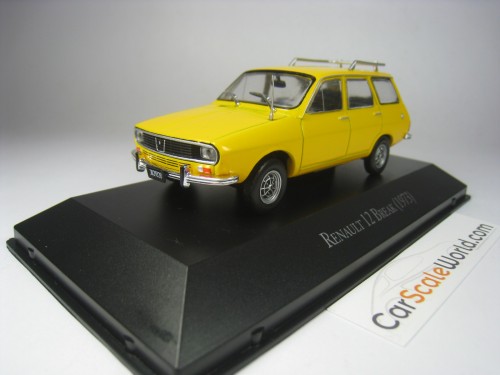 RENAULT 12 BREAK 1973 1/43 IXO SALVAT (YELLOW) WITH BLISTER