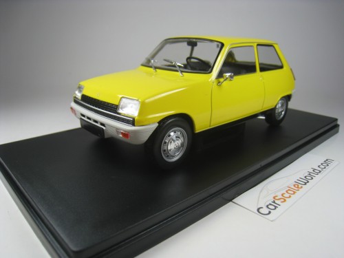 RENAULT 5 1972 1/24 IXO SALVAT (YELLOW) WITH BLISTER